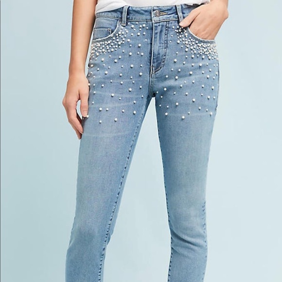 Anthropologie Denim - Pilcro and the Letterpress pearl jeans Size 31